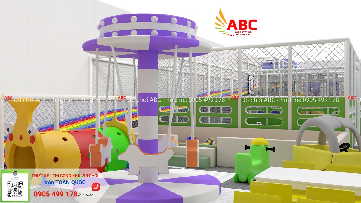 Những trò chơi cho bé dưới 6 tuổi trong khu vui chơi