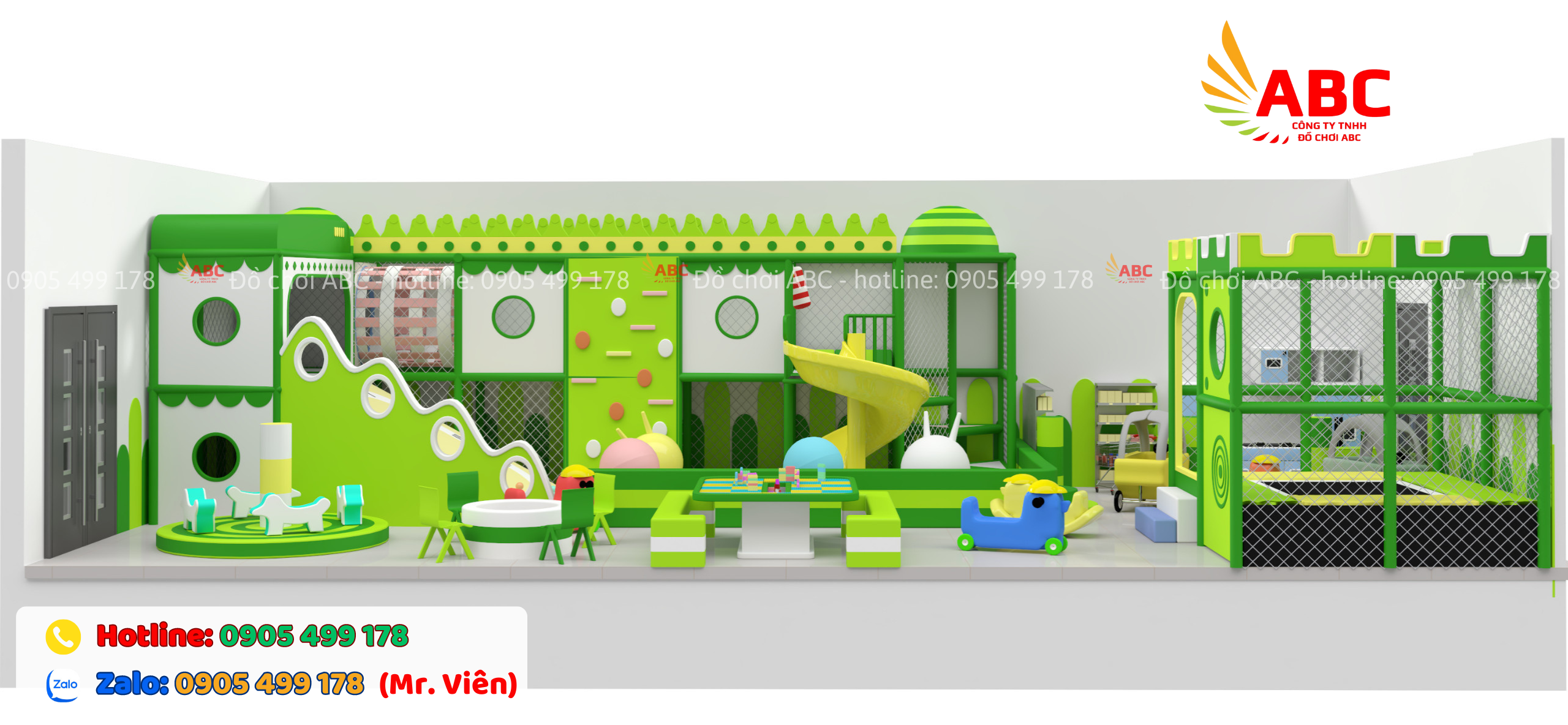 Thiết kế khoa học và trang trí độc đáo để tạo nên sức hút cho khu vui chơi