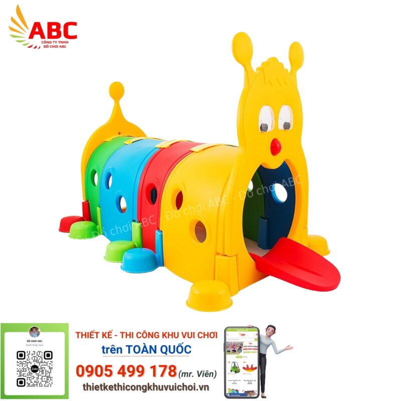 Cổng chui là một lựa chọn lý tưởng cho các hoạt động vui chơi tại nhà hay tại trường mầm non