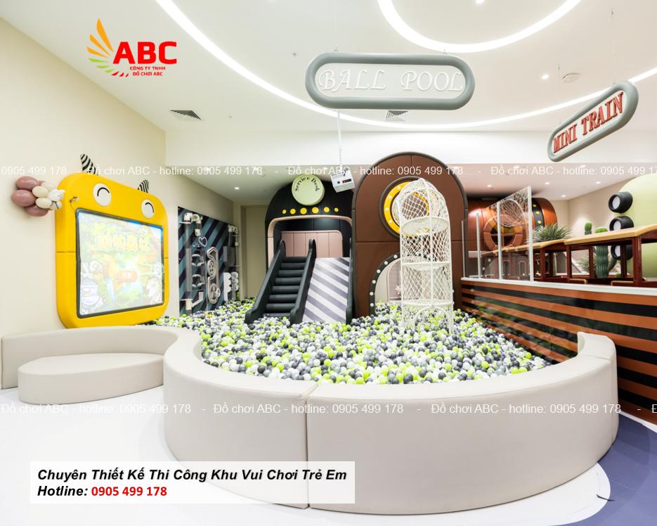 Mô hình quán cafe kết hợp với khu vui chơi trẻ em