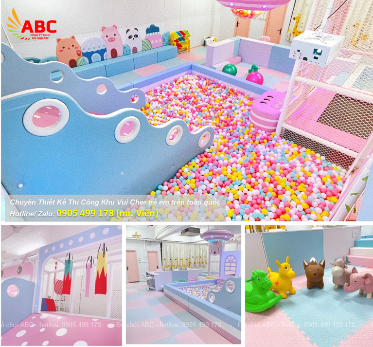 Gợi ý một số thiết bị đồ chơi trong thiết kế khu vui chơi trẻ em