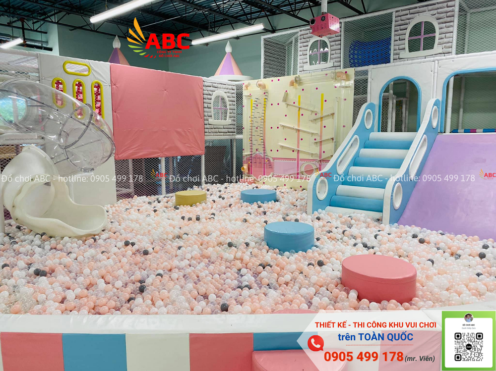 Những lợi ích của bóng nhựa nhà banh khu vui chơi