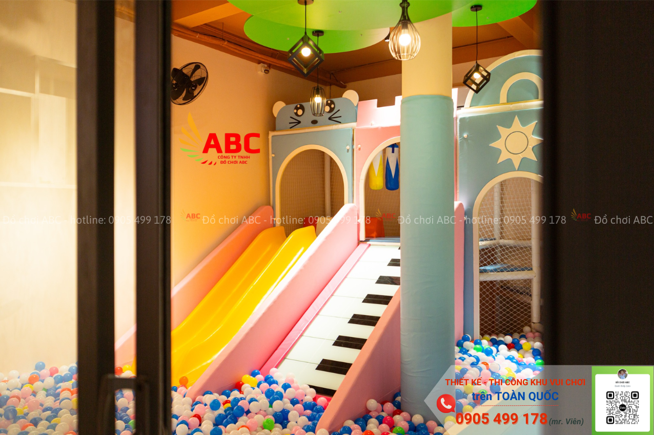 Ánh sáng, không khí luôn được đảm bảo để bé vui chơi trong môi trường lành mạnh