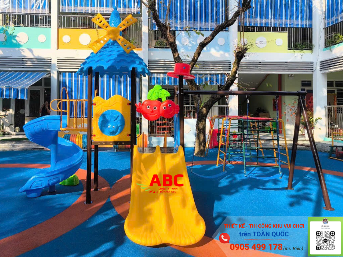 Lợi ích khi lắp đặt khu vui chơi ngoài trời cho trẻ