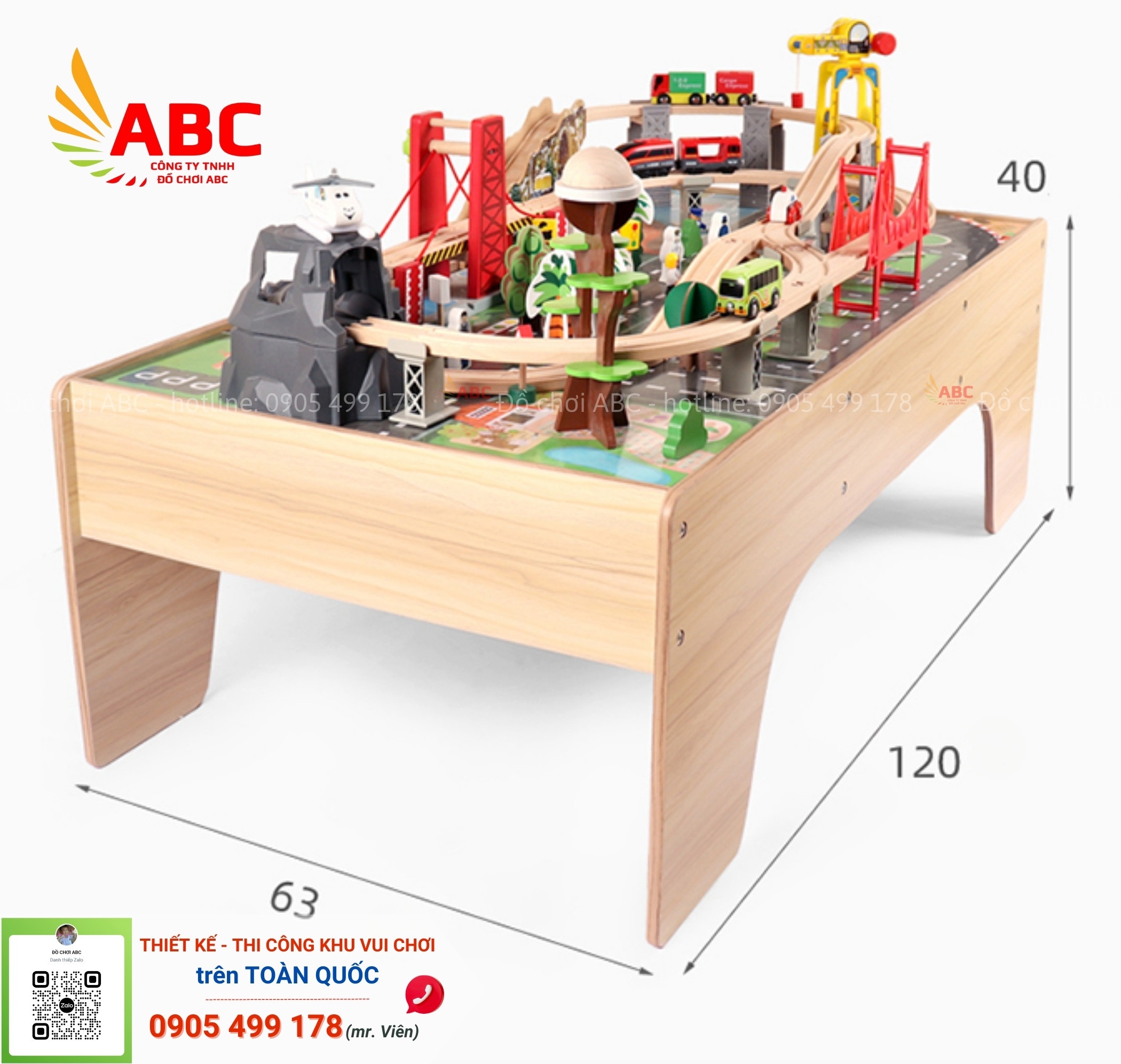 Sa bàn giao thông mầm non