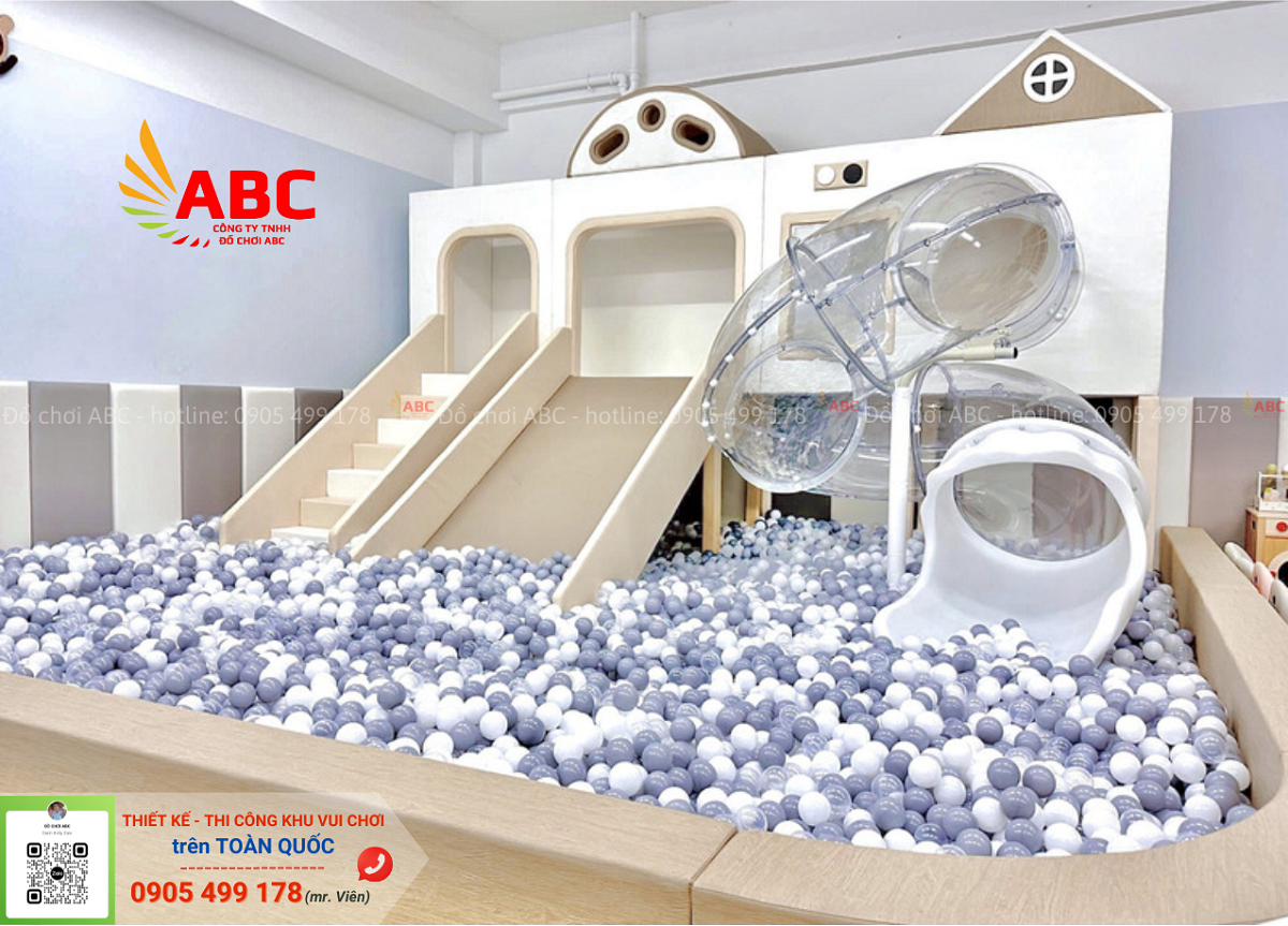 Nhà liên hoàn - top 1 trò chơi trong khu vui chơi