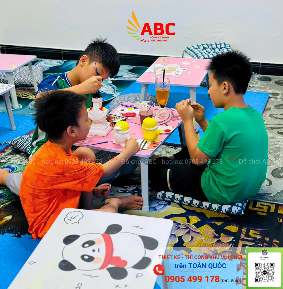 Trò chơi tô tượng giúp bé rèn luyện tính kiên nhẫn, tỉ mỉ và khả năng quan sát