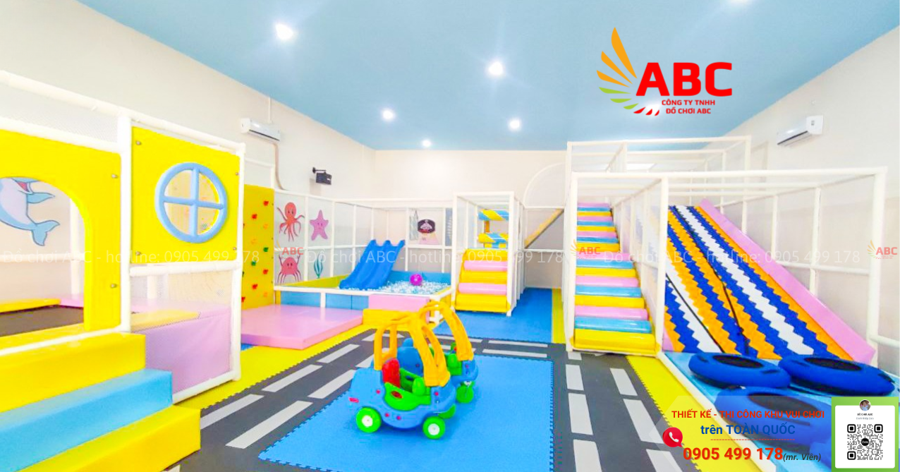 Khu vui chơi trong nhà cho bé đẹp