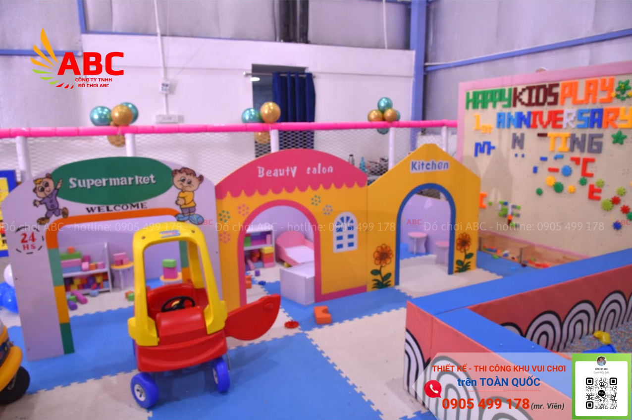 Đơn vị thiết kế thi công khu vui chơi trẻ em uy tín tại Đắk Lắk