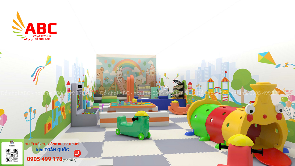 Tầng 2 - sáng tạo & giáo dục cho trẻ nhỏ