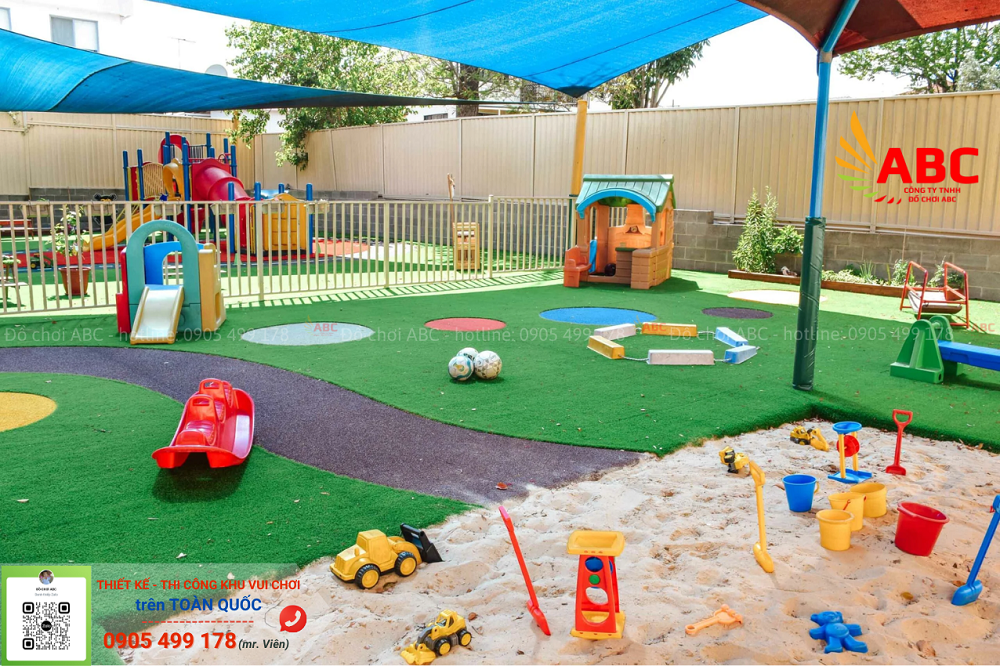 Các mô hình thiết kế khu vui chơi trẻ em ngoài trời hot hiện nay