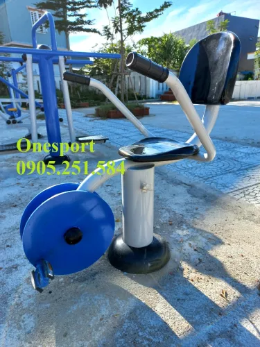 nh thực tế thiết bị xe đạp tựa lưng - One sport004