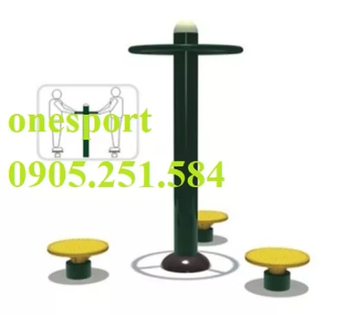Thiết bị tập xoay eo công viên - Onesport