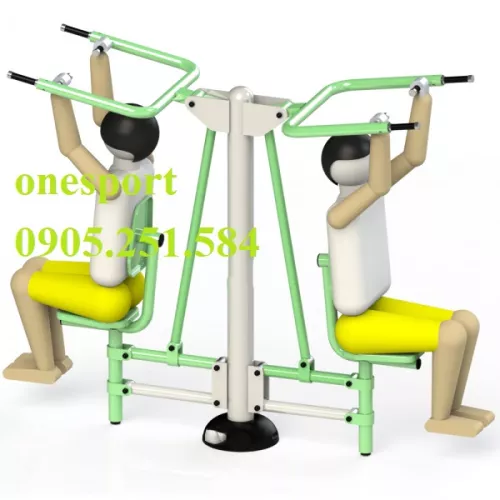 Thiết bị tập kéo tay đôi - Onesport005