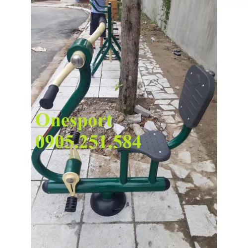 Thiết bị tập đạp xe kết hợp quay tay - Onesport04