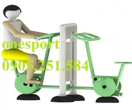 Thiết bị tập đạp xe đôi - Onesport