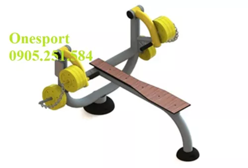 Thiết bị tập đẩy tạ ngang - Onesport