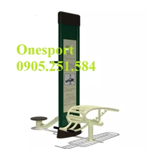 Dụng cụ tập lưng bụng kết hợp xoay eo ngoài trời ONEsport