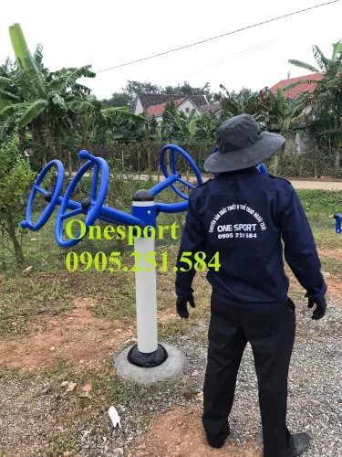 Dụng cụ tập tay vai đôi ngoài trời Onesport) (3)