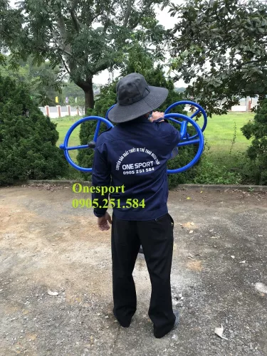 Dụng cụ tập tay vai đôi ngoài trời Onesport) (10)