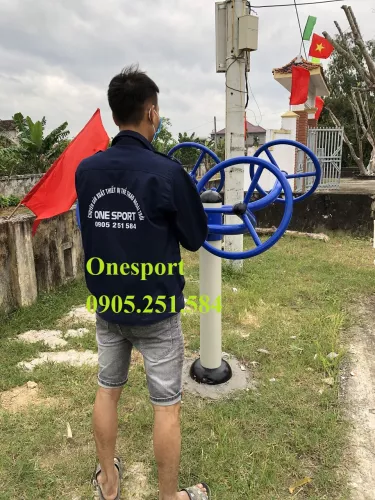 Dụng cụ tập tay vai đôi ngoài trời Onesport) (8)
