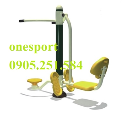 Dụng Cụ Tập Đẩy Chân Kết Hợp Xoay Eo Ngoài Trời Onesport