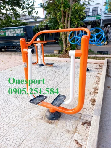 Thiết bị tập đi bộ trên không đôi công viên onesport (2)