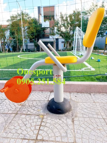 Dụng cụ tập đạp xe có tựa lưng ngoài trời onesport (2)