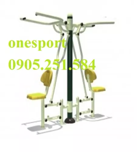 Thiết bị tập kéo tay đôi ngoài trời onesport (1)