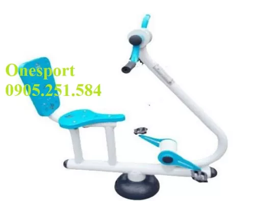Dụng cụ tập đạp xe kết hợp quay tay ngoài trời onesport (1)
