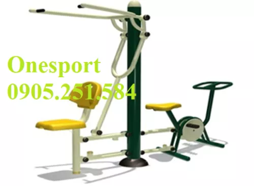 Cụm dụng cụ tập kéo tay kết hợp đạp xe onesport