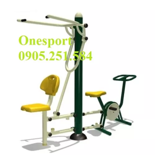 Dụng cụ tập kéo tay kết hợp đạp xe ngoài trời ONEsport