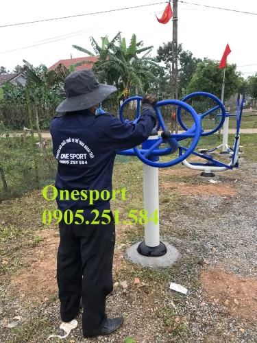 Dụng cụ tập tay vai đôi ngoài trời Onesport) (4)