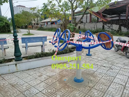 Dụng cụ tập tay Vai đôi ngoài trời onesport (2)