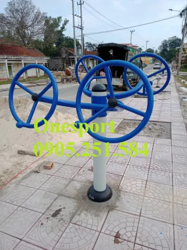 Dụng cụ tập tay vai đôi ngoài trời onesport (2)