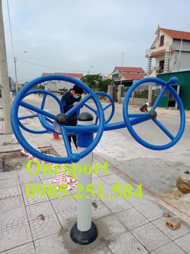 Dụng cụ tập tay vai đôi ngoài trời onesport (3)