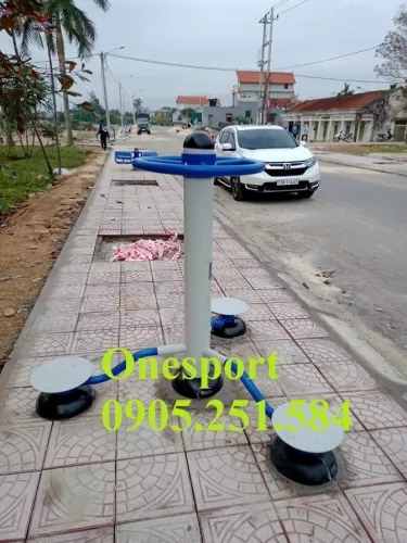 Thiết bị tập xoay eo 3 hướng ngoài ytroiwf onesport (1)