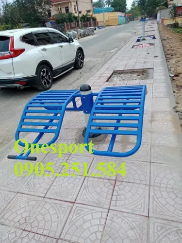 Thiết bị tập lưng bụng đôi ngoài trời onesport (3)