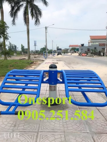Thiết bị tập lưng bụng đôi ngoài trời onesport (5)