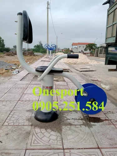 Dụng cụ tập đạp xe có tựa lưng ngoài trời onesport (3)