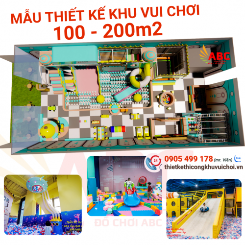 Khu Vui Chơi 100 - 200m2