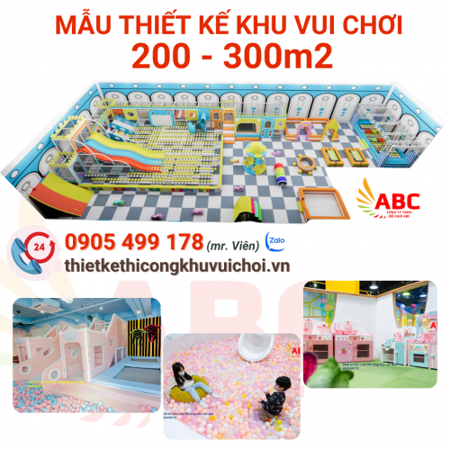 Khu Vui Chơi 200 - 300m2