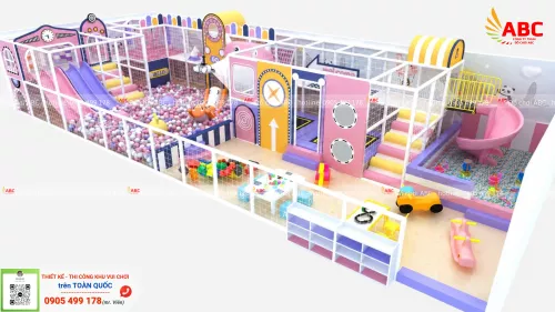 Mẫu khu vui chơi trẻ em 17x6m