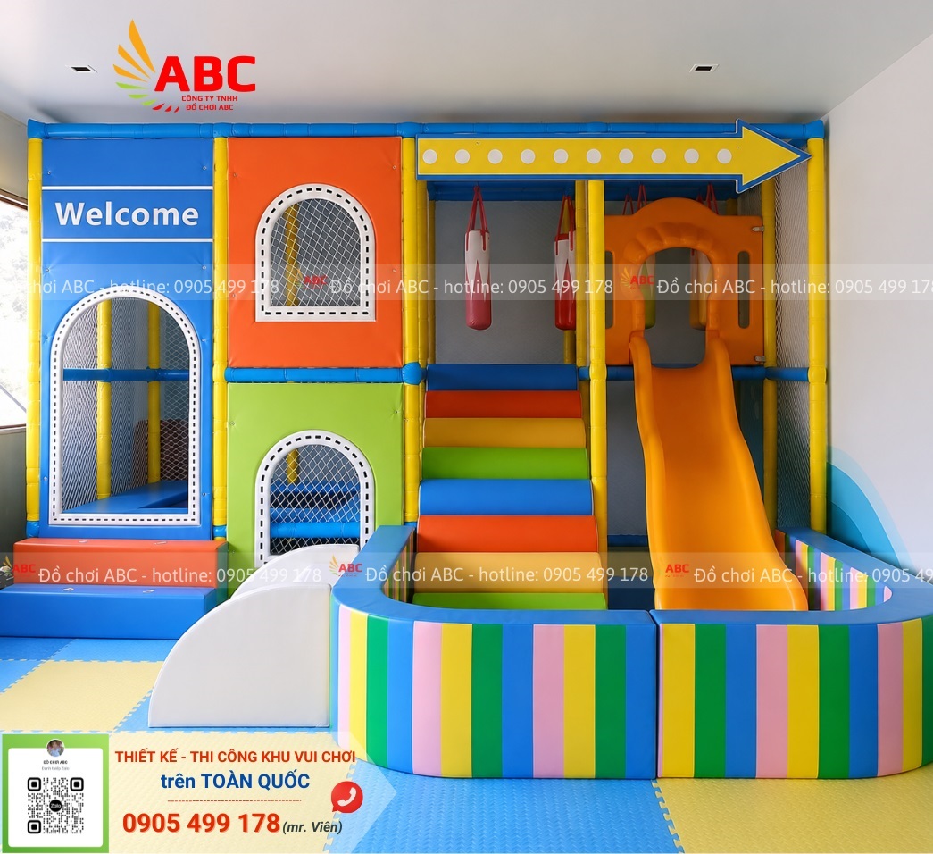 Mẫu thiết kế khu vui chơi 25m2