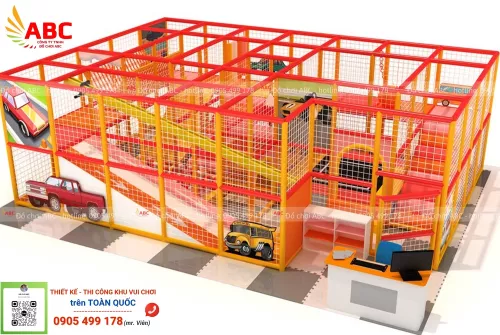 Mẫu Thiết Kế Khu Vui Chơi Trong Nhà 60m2