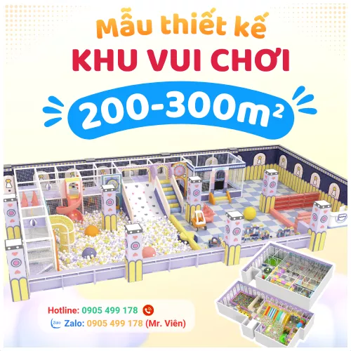 Khu Vui Chơi 200 - 300m2