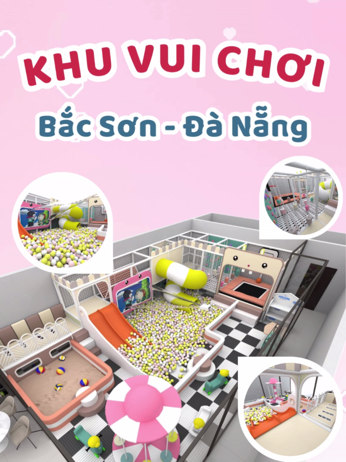 Hoàn Thiện Bàn Giao Khu Vui Chơi Trẻ Em 130m2