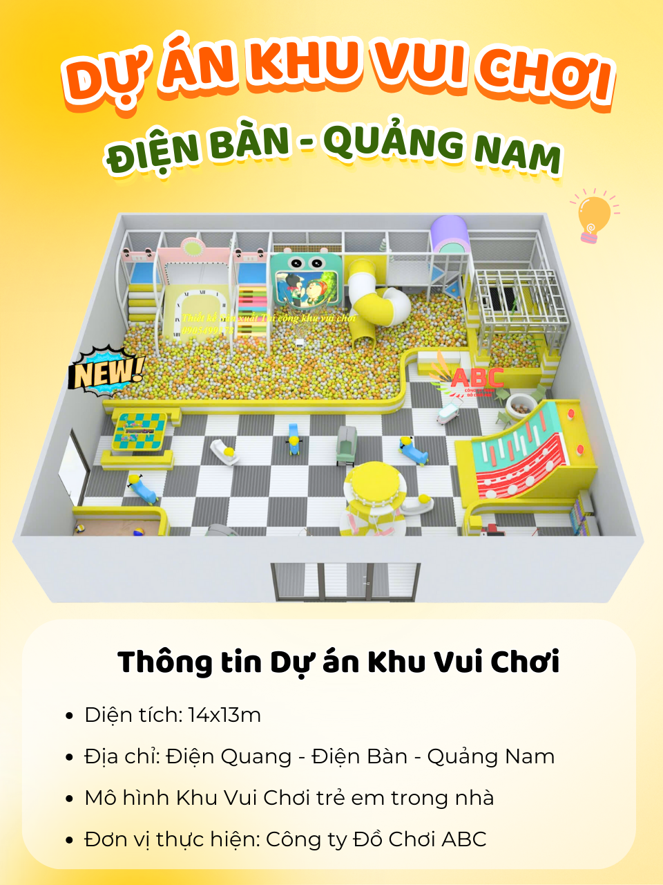 Hoàn thành, Bàn giao Khu Vui Chơi tại Điện Bàn - Quảng Nam