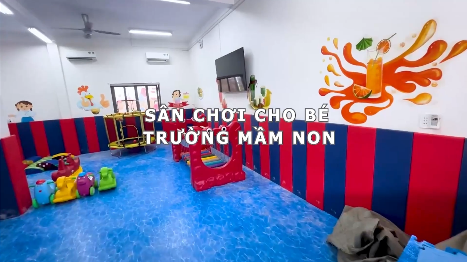 Dự án Sân Chơi Trong Nhà Cho Bé Mầm Non