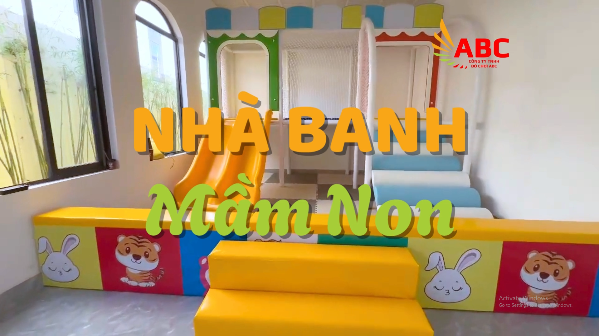 Thiết Kế – Lắp Đặt Nhà Banh Cho Bé Mầm Non